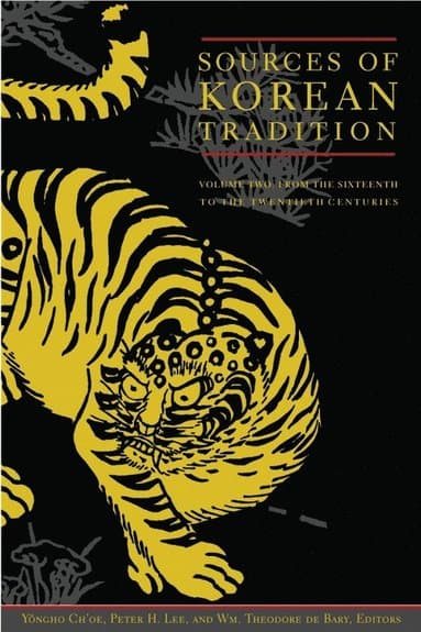 Sources of Korean Tradition