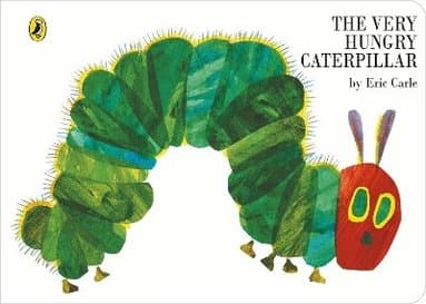 Omslag till boken Very Hungry Caterpillar av Eric Carle