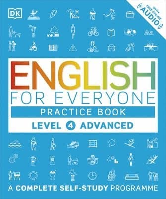 Omslag till boken English for Everyone Practice Book Level 4 Advanced av DK