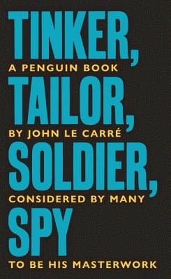 Omslag till boken Tinker Tailor Soldier Spy av John le Carré