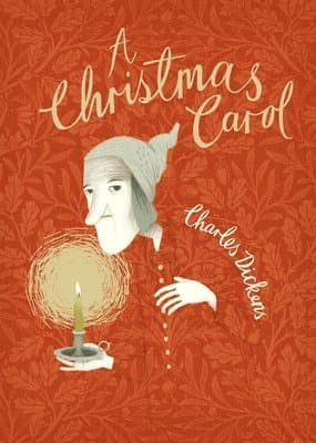 Omslag till boken Christmas Carol av Charles Dickens