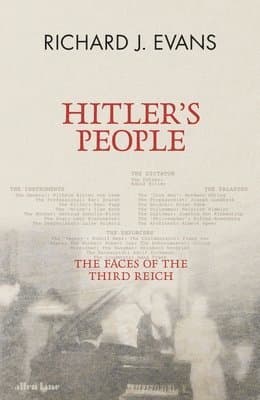 Omslag till boken Hitler's People av Richard J. Evans