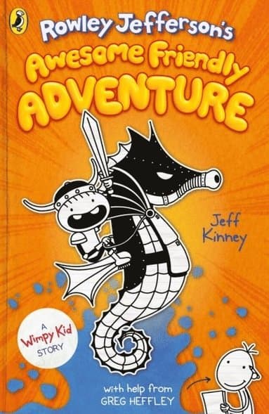 Omslag till boken Rowley Jefferson's Awesome Friendly Adventure av Jeff Kinney
