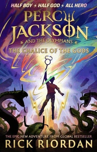 Omslag till boken Percy Jackson and the Olympians: The Chalice of the Gods av Rick Riordan