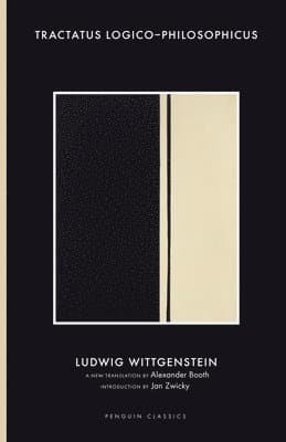 Omslag till boken Tractatus Logico-Philosophicus av Ludwig Wittgenstein