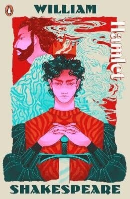 Omslag till boken Hamlet av William Shakespeare