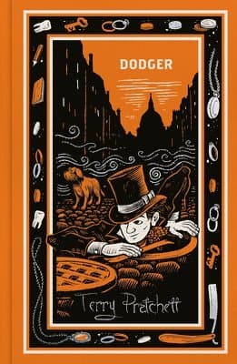 Omslag till boken Dodger av Terry Pratchett