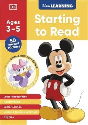Disney Learning Starting to Read (Ages 3-5)