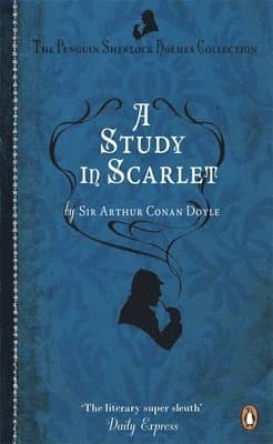 Omslag till boken Study in Scarlet av Arthur Conan Doyle