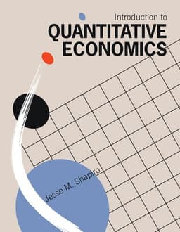 Introduction to Quantitative Economics