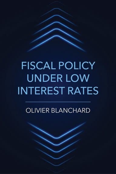 Fiscal Policy under Low Interest Rates