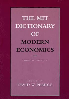 David W Pearce best book