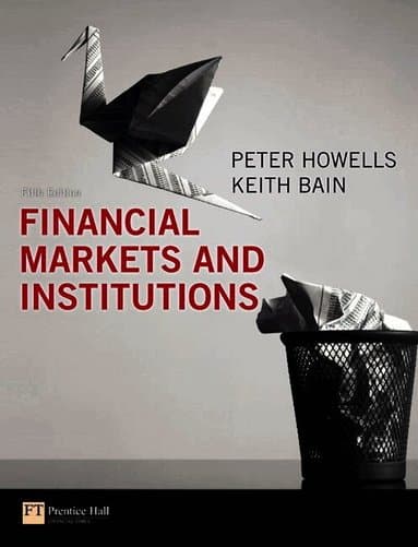 Financial Markets and Institutions