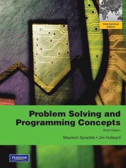 Problem Solving & Programming Concepts