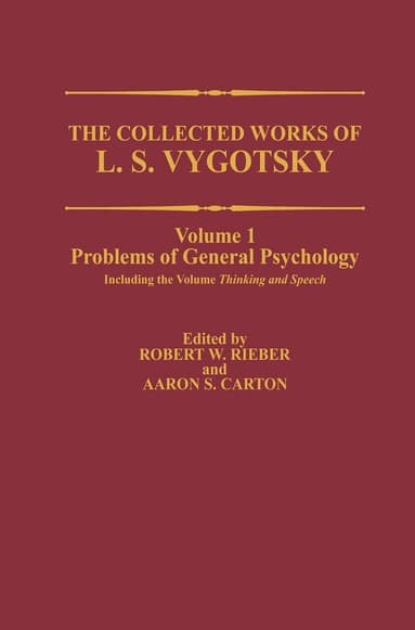 Collected Works of L. S. Vygotsky