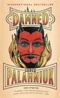 Omslag till boken Damned av Chuck Palahniuk