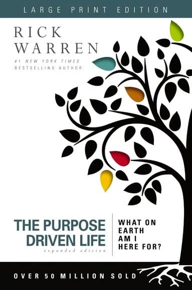 Purpose Driven Life Large Print