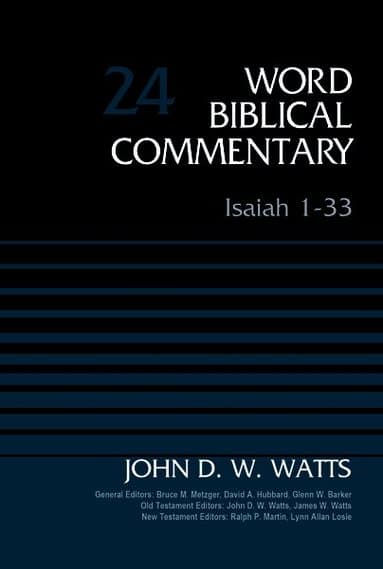 John D W Watts best book