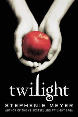 Omslag till boken Twilight av Stephenie Meyer