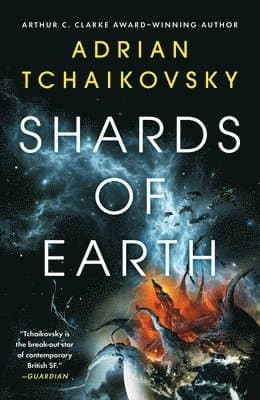Omslag till boken Shards of Earth av Adrian Tchaikovsky