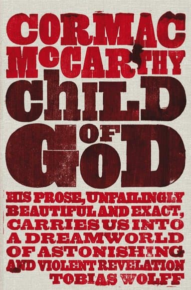 Omslag till boken Child of God av Cormac McCarthy