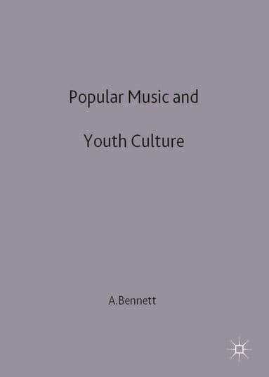 Popular Music and Youth Culture