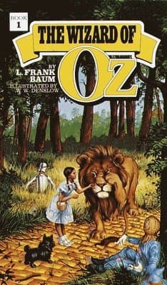 Omslag till boken The Wizard of Oz av L. Frank Baum