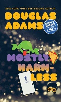 Omslag till boken Mostly Harmless av Douglas Adams