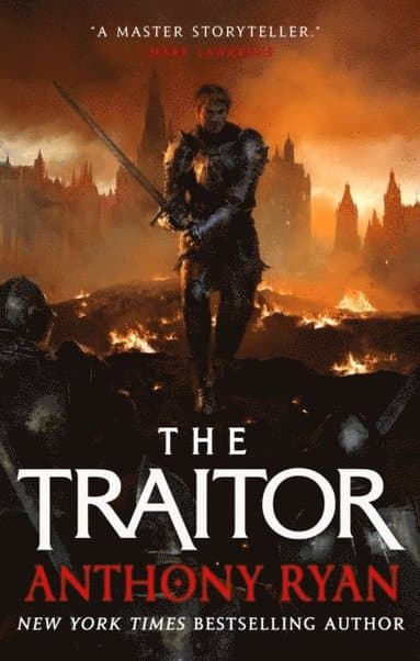 Omslag till boken The Traitor av Anthony Ryan