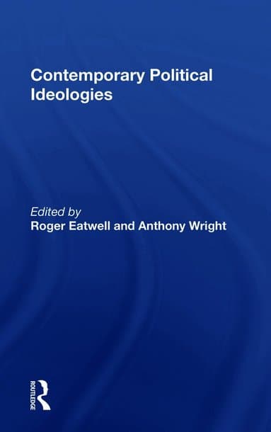 Contemporary Political Ideologies