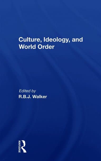 R B J Walker best book