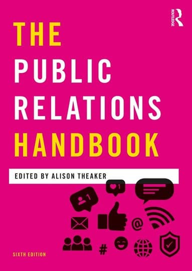 Omslag till boken Public Relations Handbook av Alison Theaker