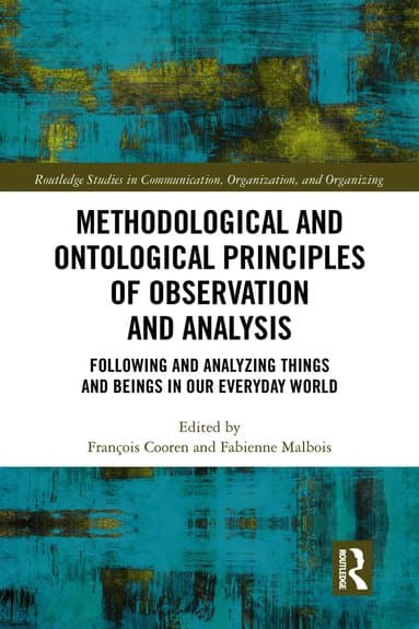 Methodological and Ontological Principles of Observation and Analysis