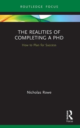 Realities of Completing a PhD
