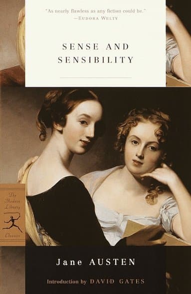 Omslag till boken Sense and Sensibility av Jane Austen