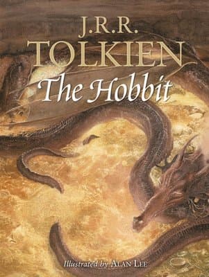 Omslag till boken The Hobbit: Or There and Back Again av J. R. R. Tolkien