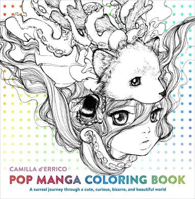 Pop Manga Coloring Book