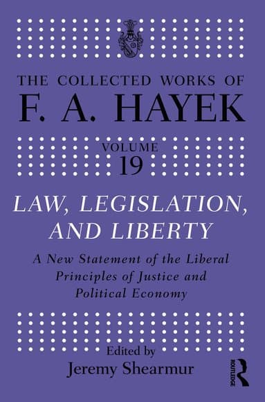 F A Hayek best book