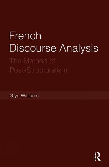 French Discourse Analysis