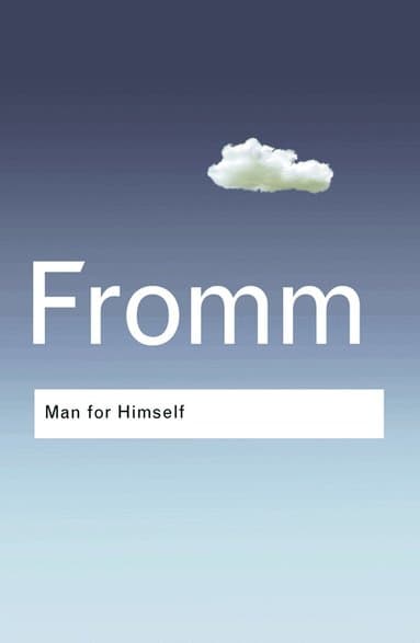 Omslag till boken Man for Himself av Erich Fromm