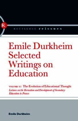 Evolution of Educational Thought