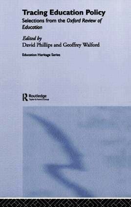 Geoffrey Walford best book