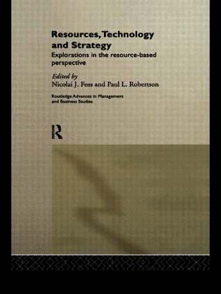 Resources, Technology and Strategy