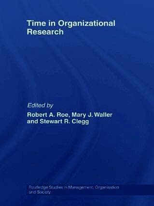 Time in Organizational Research