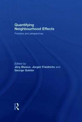 Quantifying Neighbourhood Effects