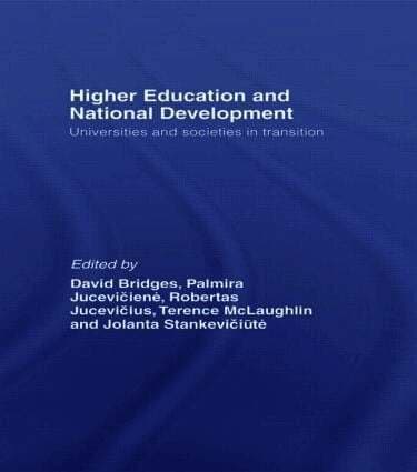 Higher Education and National Development