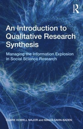 Introduction to Qualitative Research Synthesis