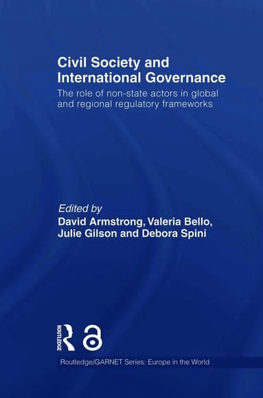 Civil Society and International Governance