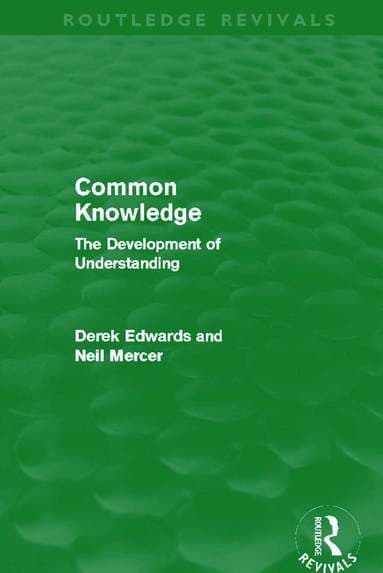 Common Knowledge (Routledge Revivals)