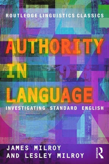 Authority in Language